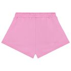 Girls Pink Logo Shorts, 2, hi-res
