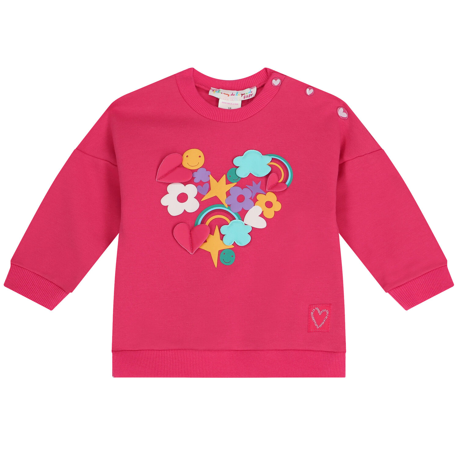 Girls Pink Leggings Set, 1, hi-res