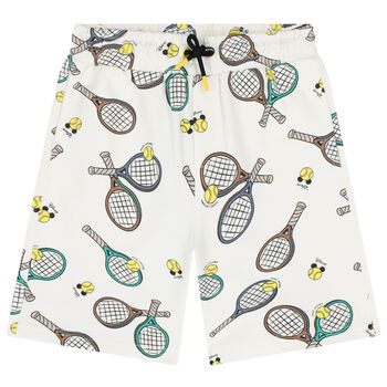 Boys White Disney Shorts