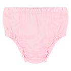 Baby Girls Pink Logo Tulle Dress Set, 1, hi-res