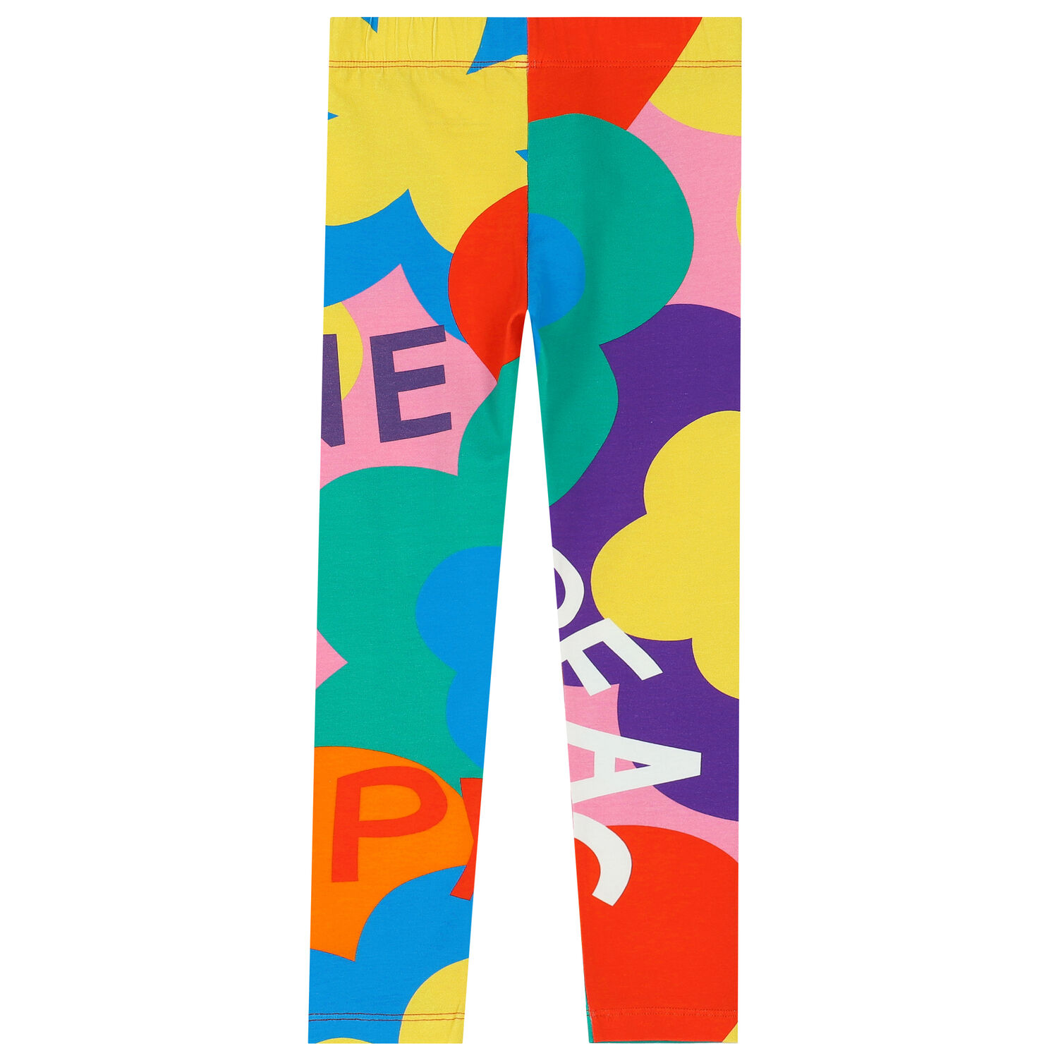 Girls Multi-Colored Abstract Leggings, 1, hi-res