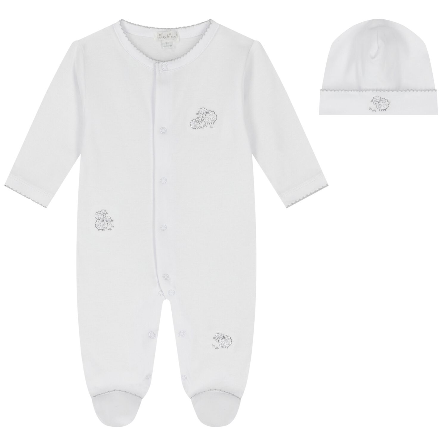White Sheep Babygrow Gift Set, 1, hi-res