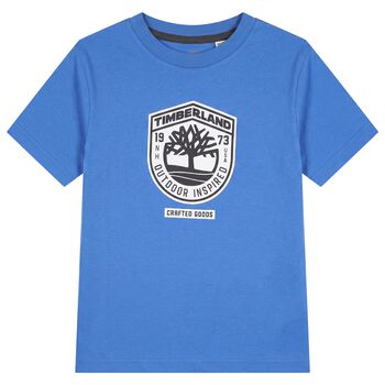 Boys Blue Logo T-Shirt