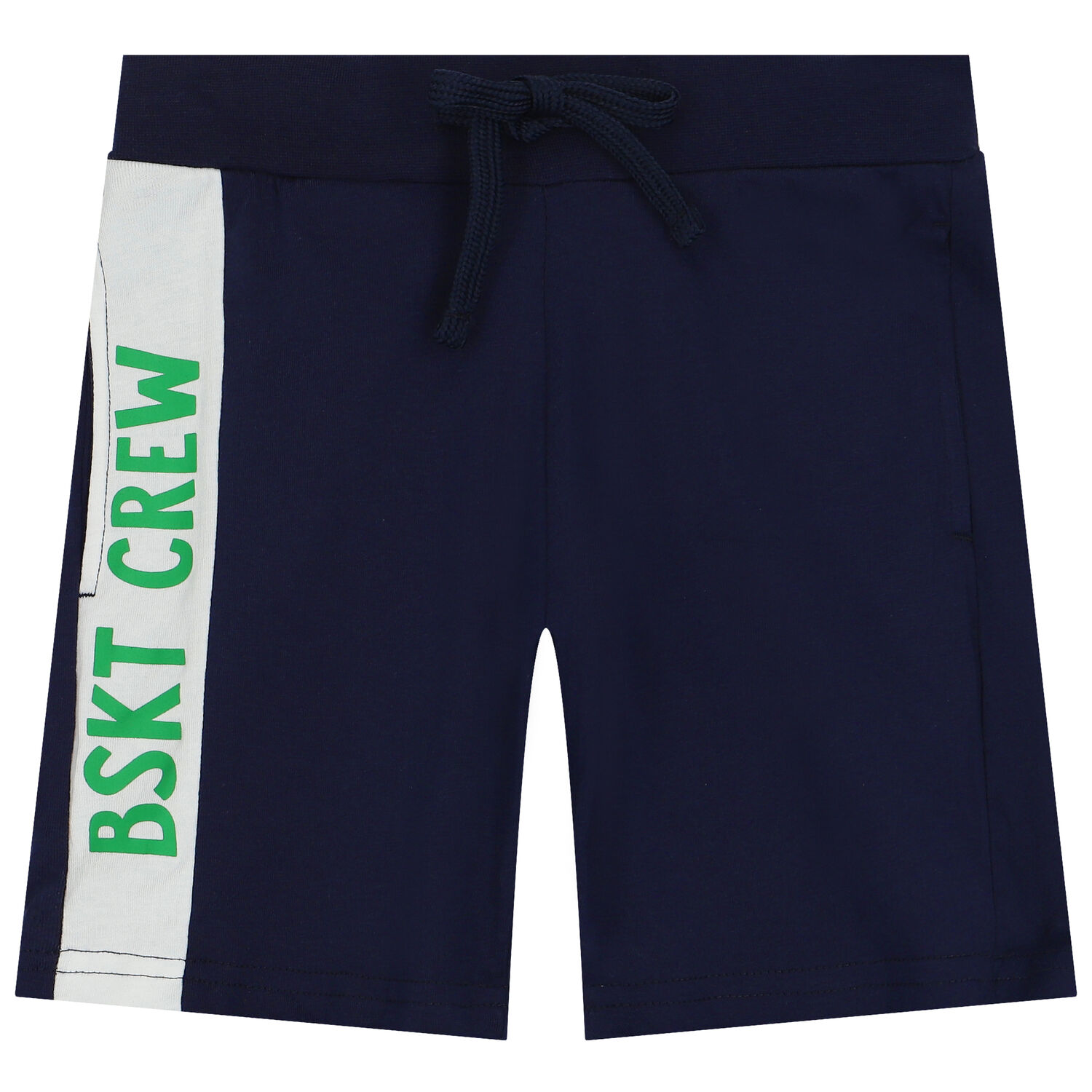 Boys Blue & Navy Blue Dogs Shorts Set, 3, hi-res