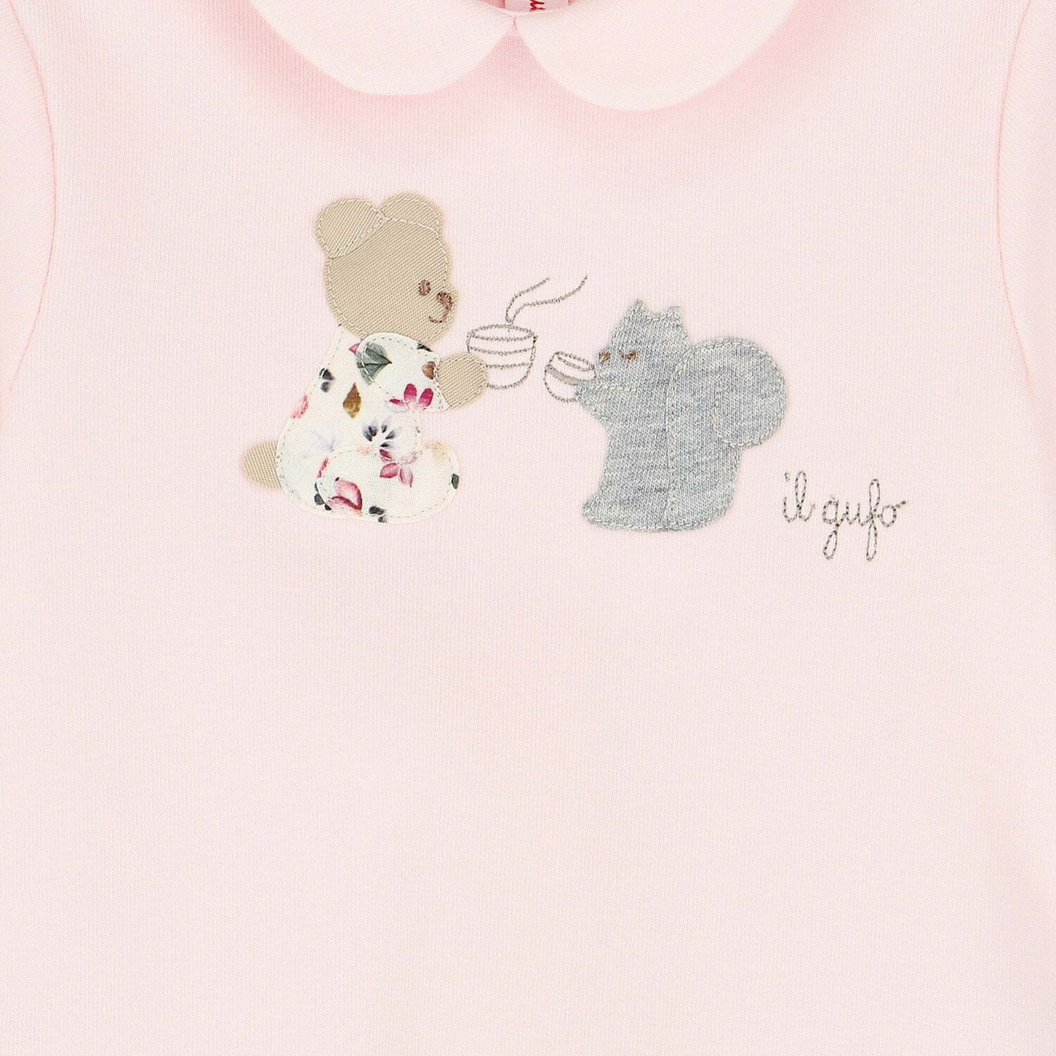 Baby Girls Pink Animals Babygrow, 1, hi-res image number null