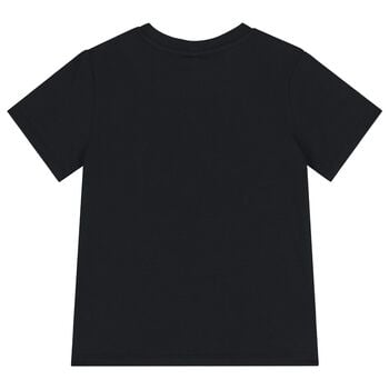 Boys Black Logo T-Shirt