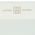 Baby Boys Blue & Gold Logo Blanket, 2, hi-res