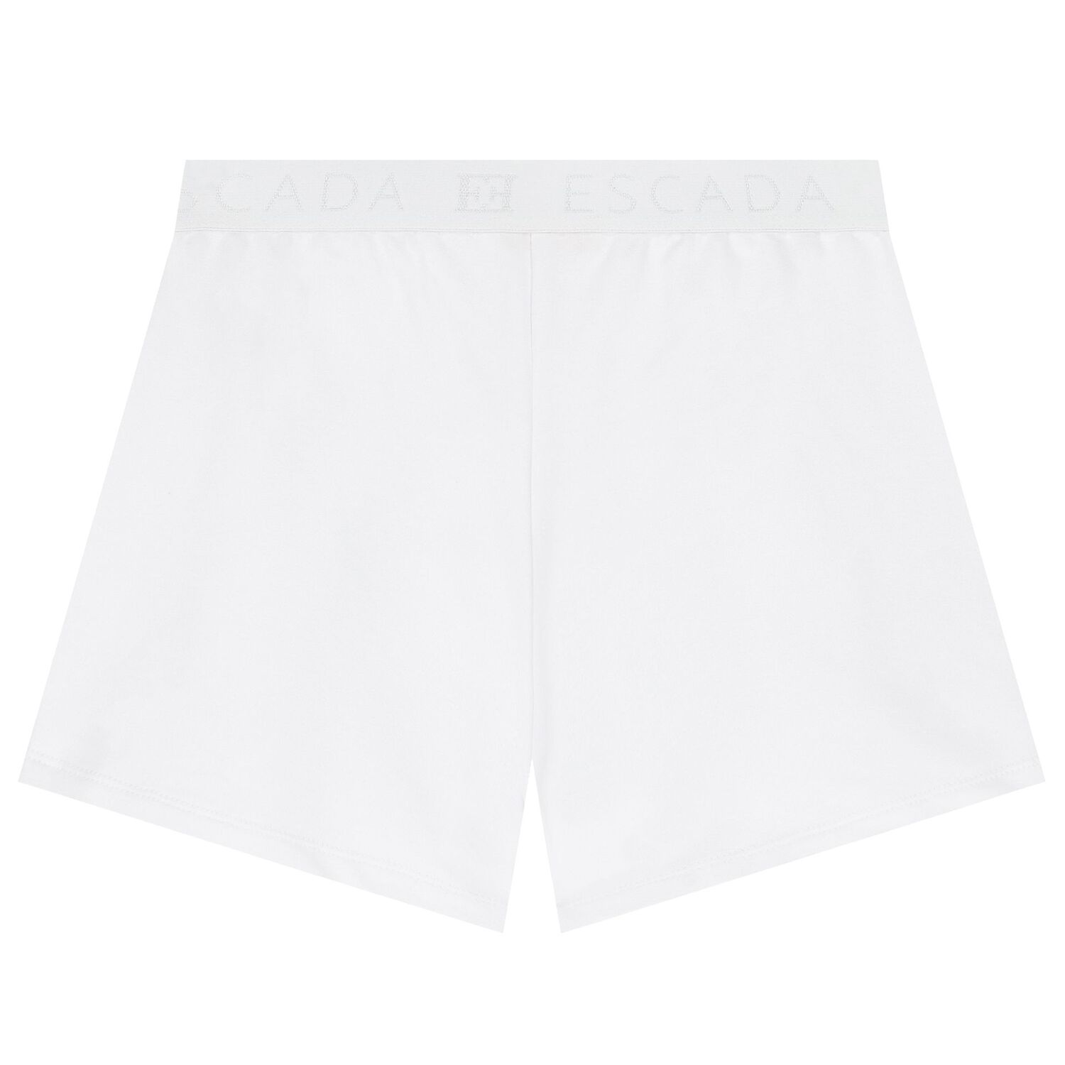 Girls White Logo Shorts, 1, hi-res image number null
