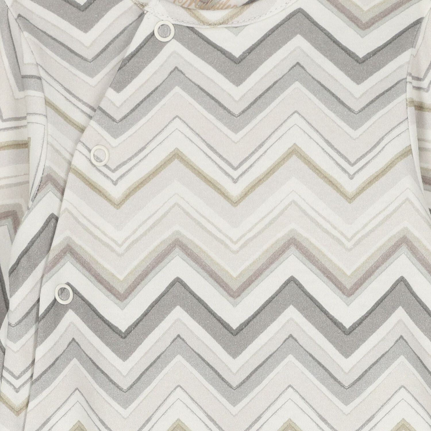 Grey Zig Zag Babygrow, 4, hi-res image number null