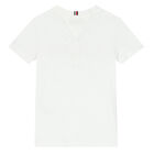 Boys White Logo T-Shirt, 1, hi-res