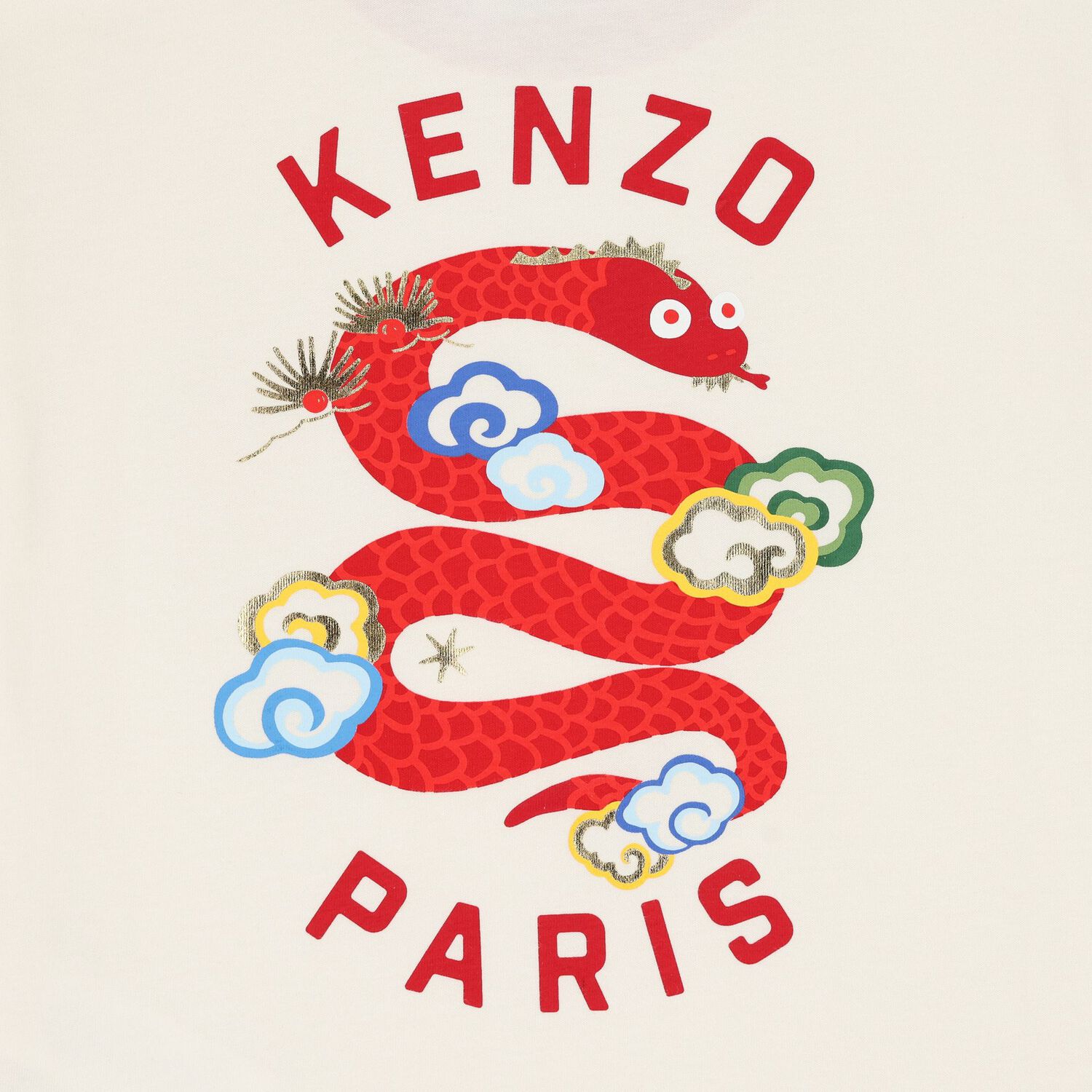 Ivory Snake T-Shirt, 1, hi-res