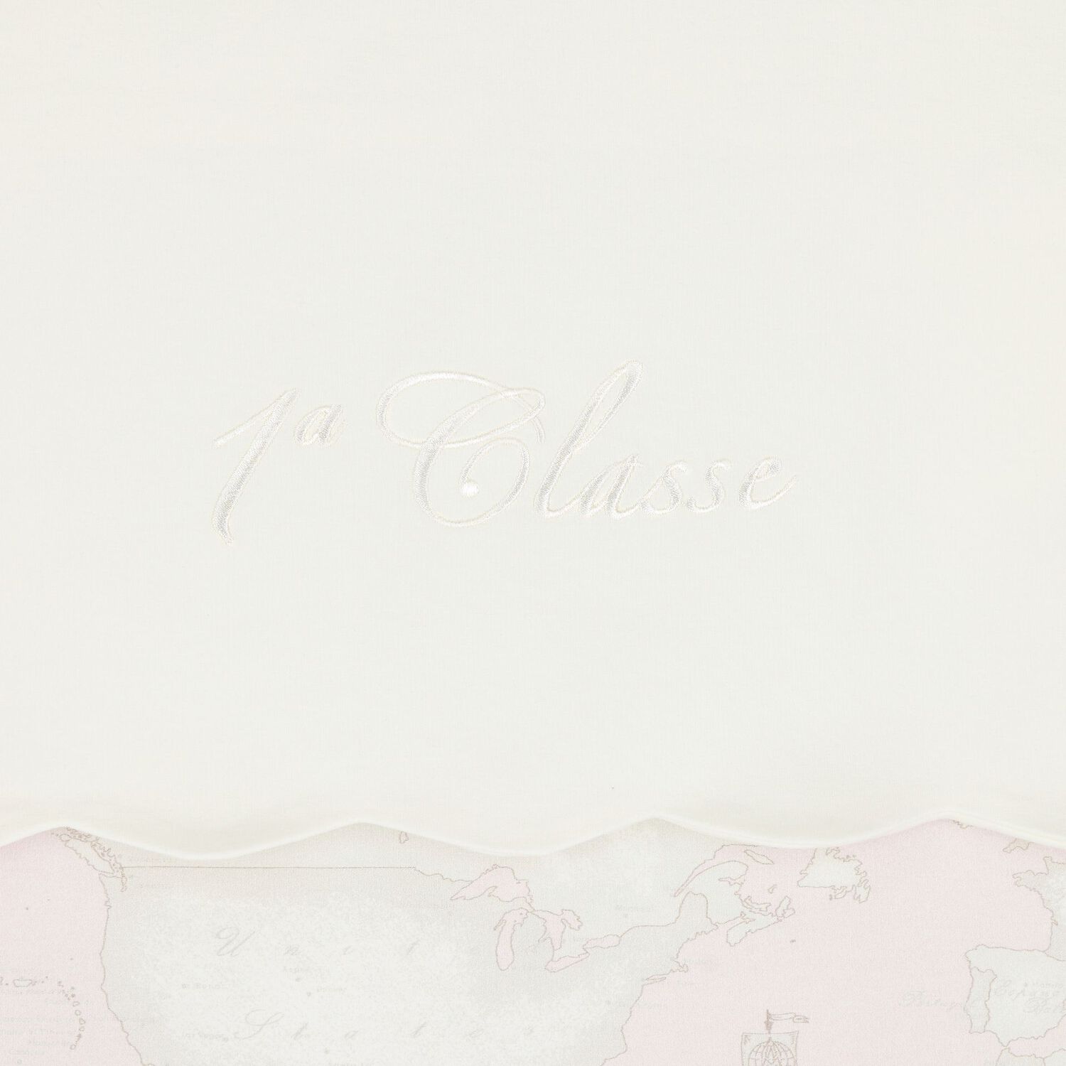Baby Girls Ivory & Pink Geo Map Blanket, 1, hi-res