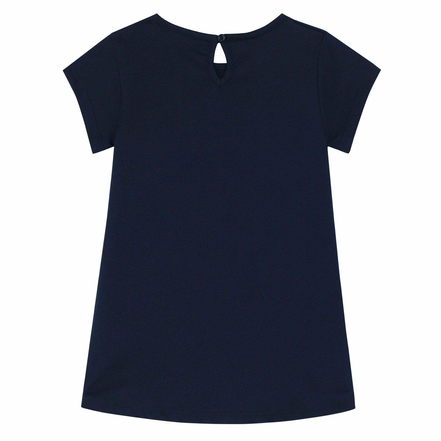 Girls Navy Embellished T-Shirt, 1, hi-res image number null