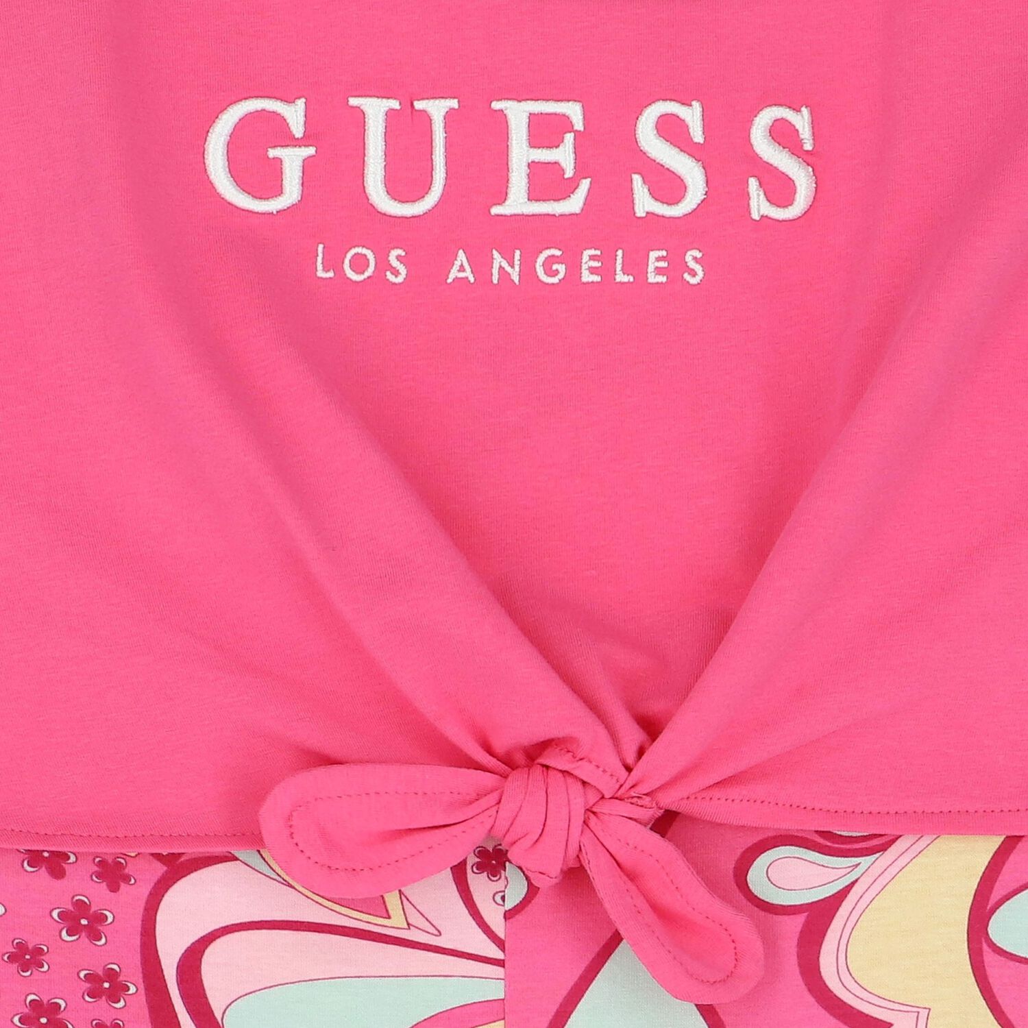 Girls Pink Abstract Logo Dress, 2, hi-res