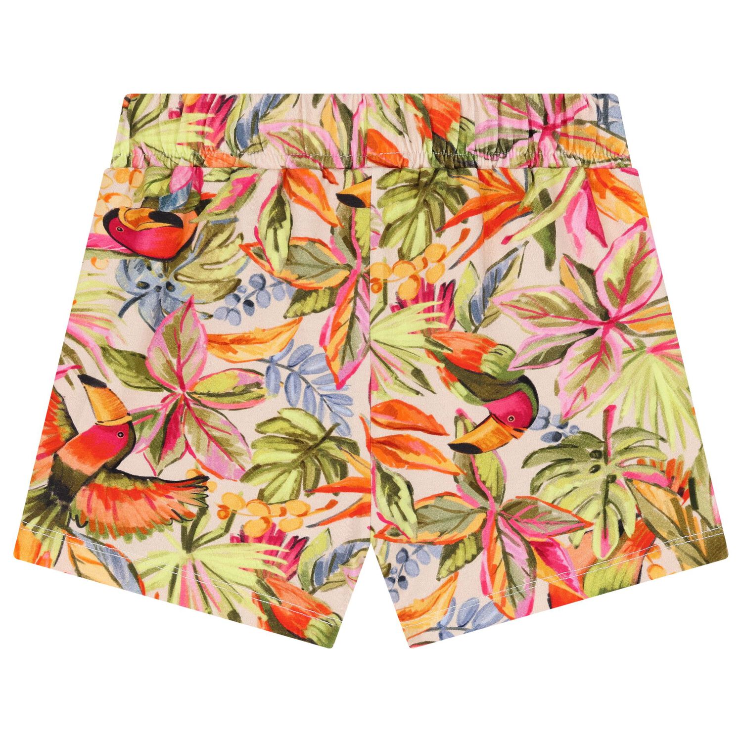 Girls Ivory Bird Shorts set, 1, hi-res image number null