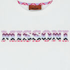 Girls White Logo T-Shirt, 1, hi-res