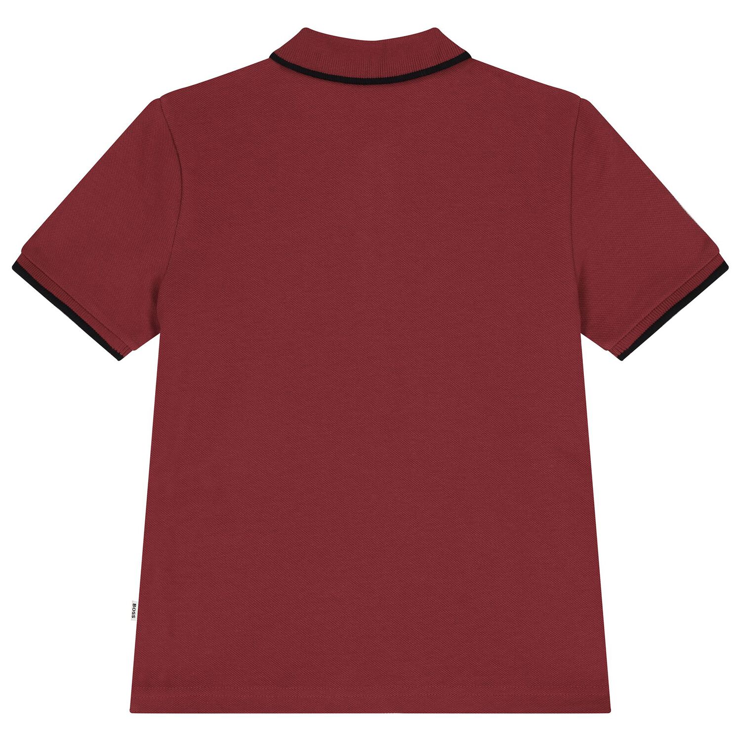 Boys Red Logo Polo Shirt, 2, hi-res