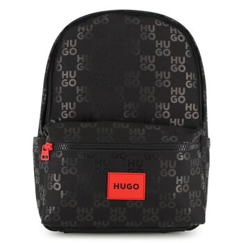 Black Logo Backpack