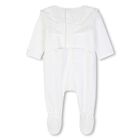 Baby Girls White Broderie Anglaise Babygrow Gift Set, 1, hi-res