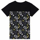 Boys Black Printed T-Shirt, 1, hi-res