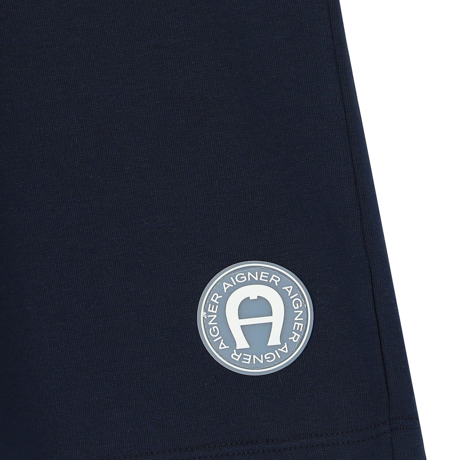 Boys Navy Logo Shorts, 1, hi-res