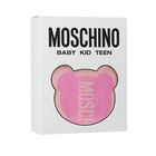 Pink Teddy Logo Babygrow, Hat & Bib Gift Set, 3, hi-res