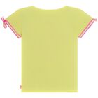 Girls Yellow Sequin T-Shirt, 1, hi-res