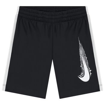 Boys Black Logo Shorts 