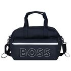 Navy Blue Logo Baby Changing Bag, 1, hi-res