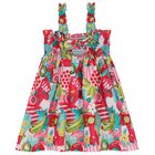 Girls Pink & Aqua Dress Set, 1, hi-res