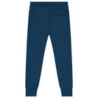 Boys Blue Logo Joggers, 1, hi-res