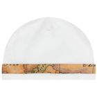 White & Beige Geo Map Babygrow Gift Set , 2, hi-res