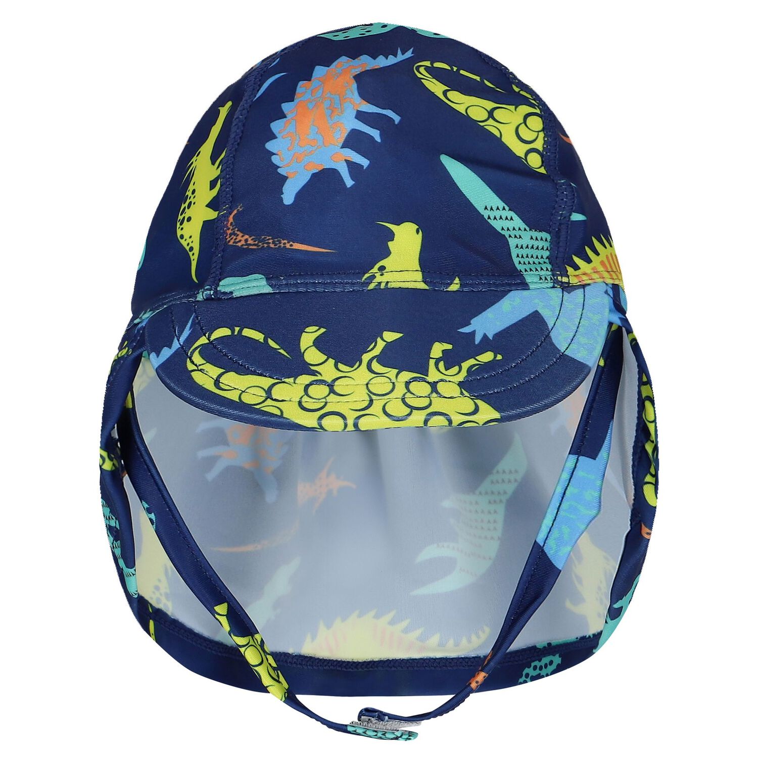 Boys Blue Swim Hat, 1, hi-res