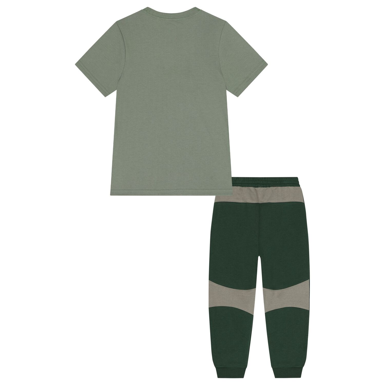 Green Logo Trousers Set, 2, hi-res image number null