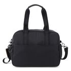 Black Logo Baby Changing Bag, 1, hi-res