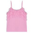 Girls Pink Sequin Sleeveless Top, 1, hi-res