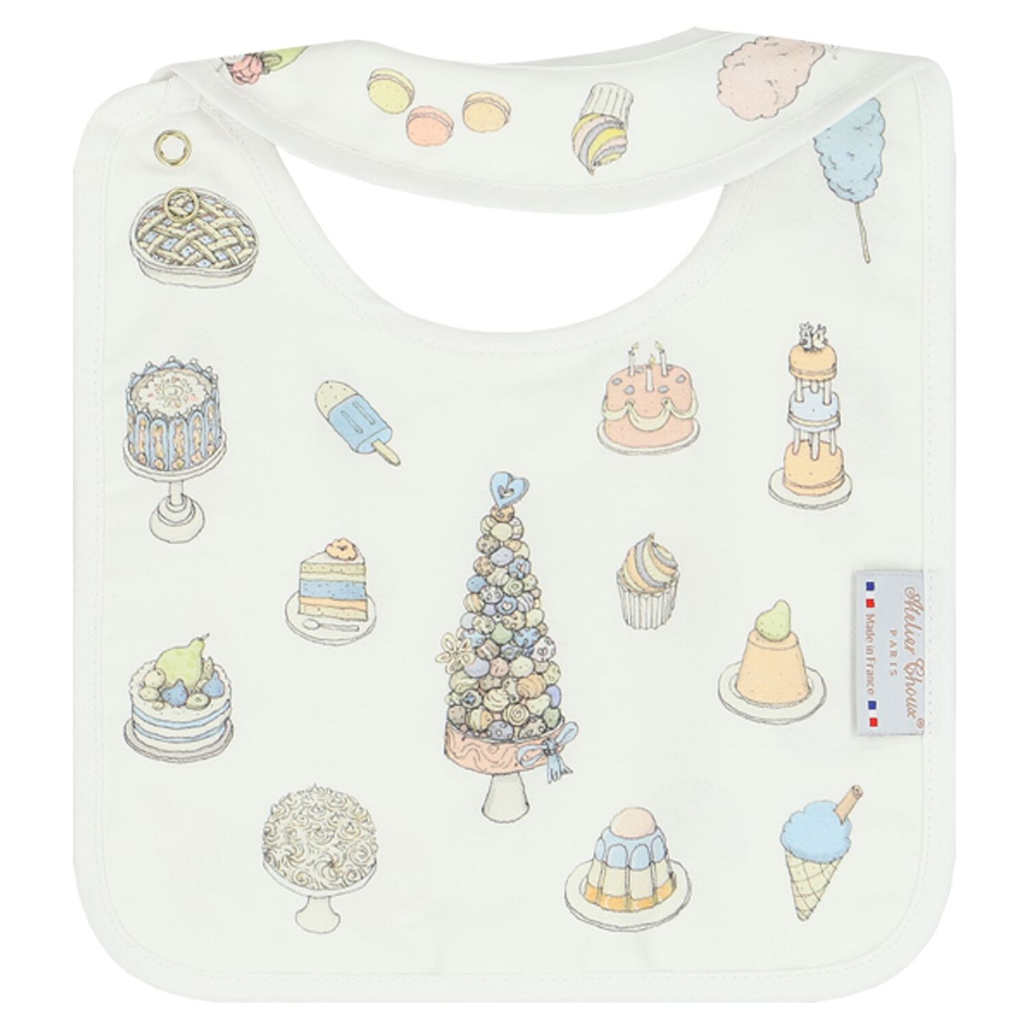 Ivory Cake Babygrow Gift Set, 1, hi-res
