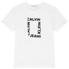Boys White Logo T-Shirt, 2, hi-res