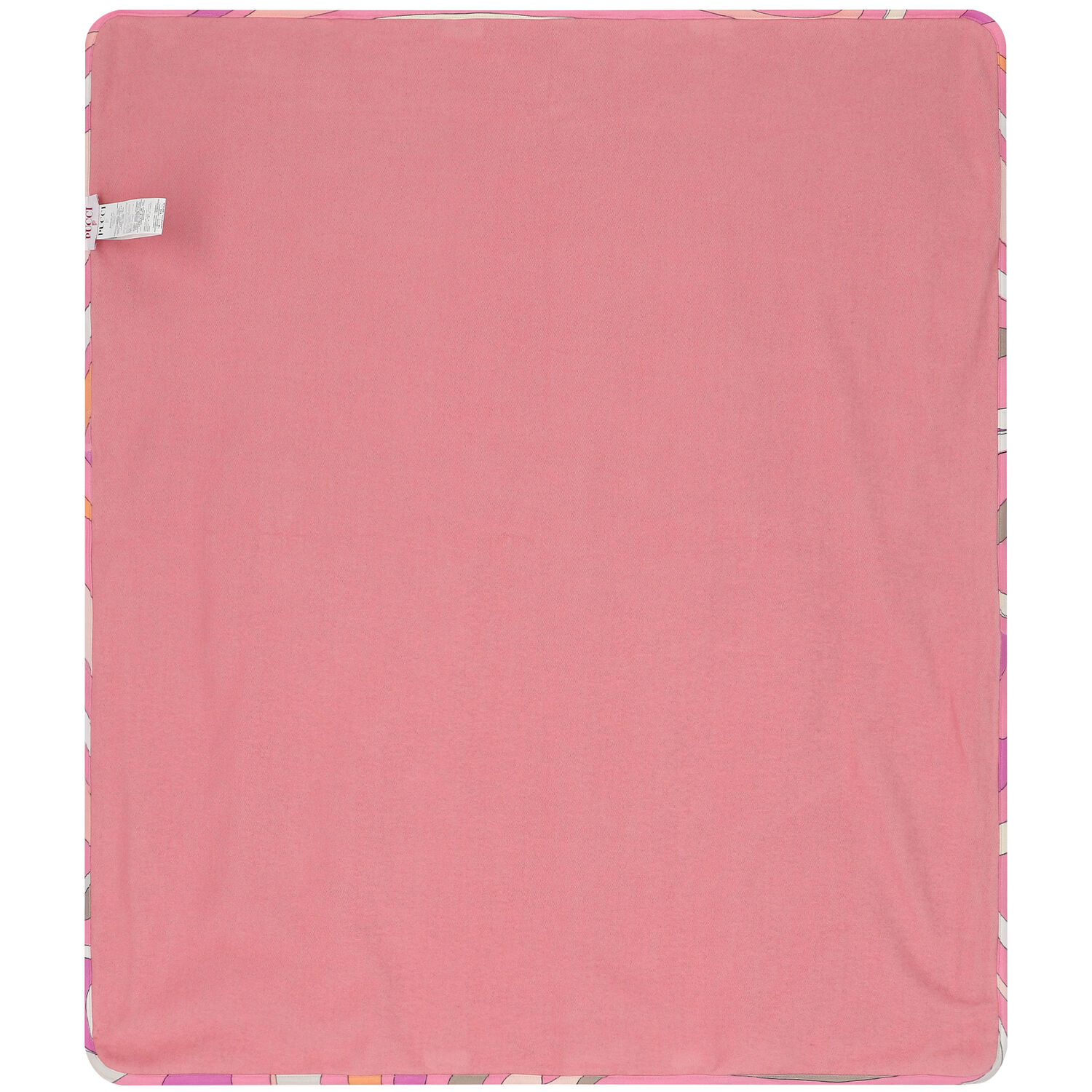 Girls Pink Marmo Baby Blanket, 1, hi-res