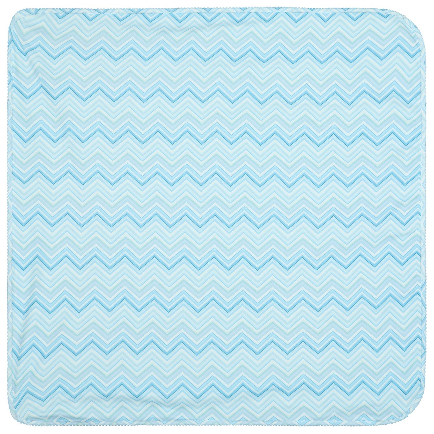 Baby Boys Blue Zig Zag Baby Blanket, 5, hi-res