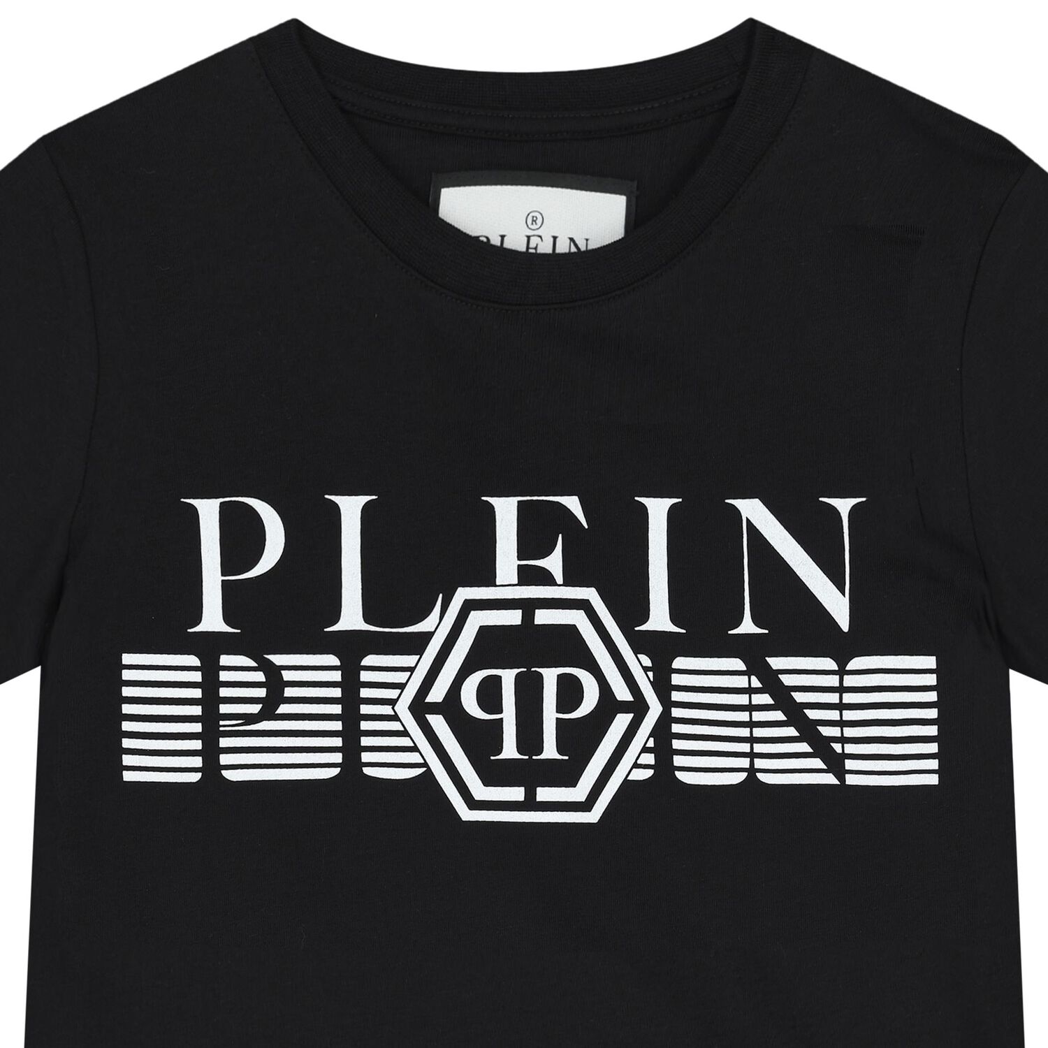 Boys Black Logo T-Shirt, 2, hi-res image number null