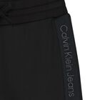 Younger Boys Black Logo Tracksuit, 1, hi-res