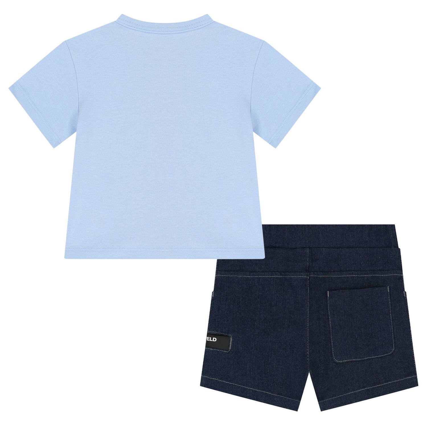 Boys Blue Ikonik Shorts Set, 1, hi-res image number null
