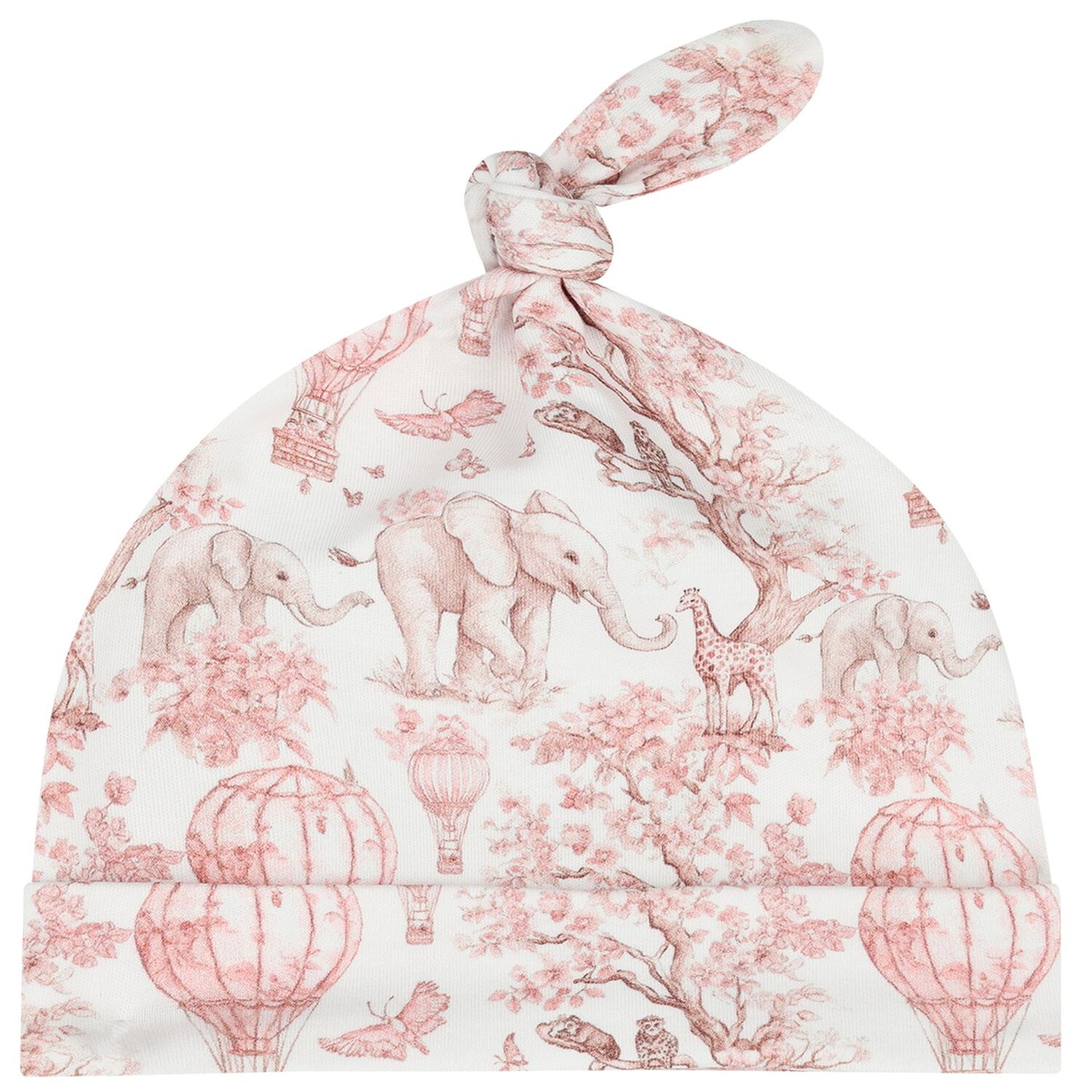 Baby Girls White & Pink Africa Babygrow Gift Set  , 2, hi-res