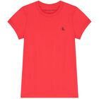 Girls White & Pink Logo T-Shirts ( 2-Pack ), 3, hi-res