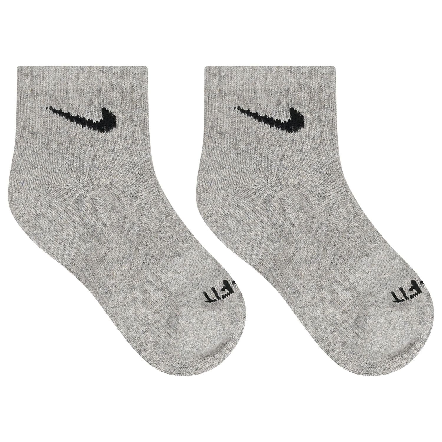 White, Grey & Black Logo Socks ( 6-Pack ), 1, hi-res