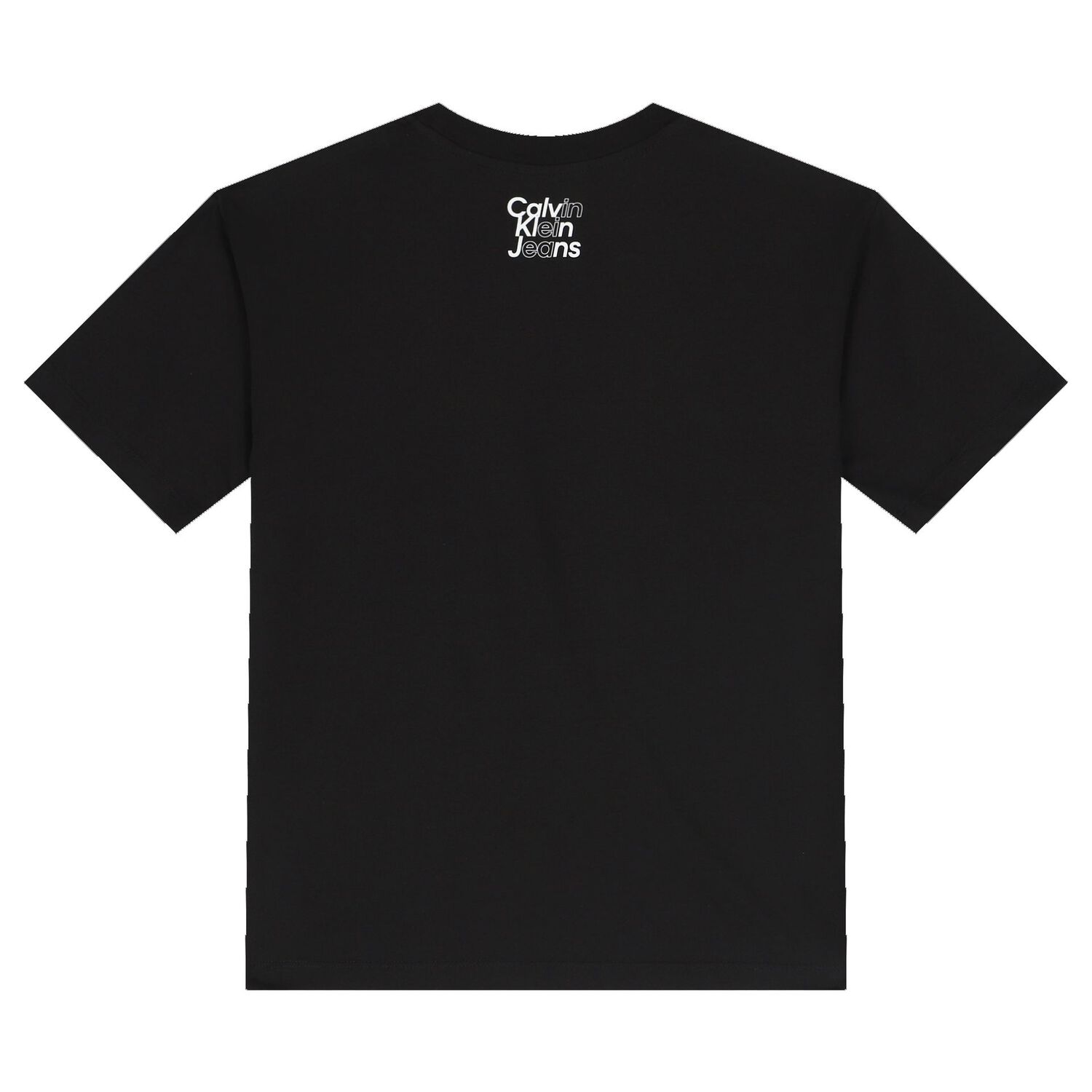 Boys Black Logo T-Shirt, 1, hi-res