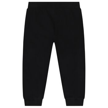Younger Black Logo Joggers