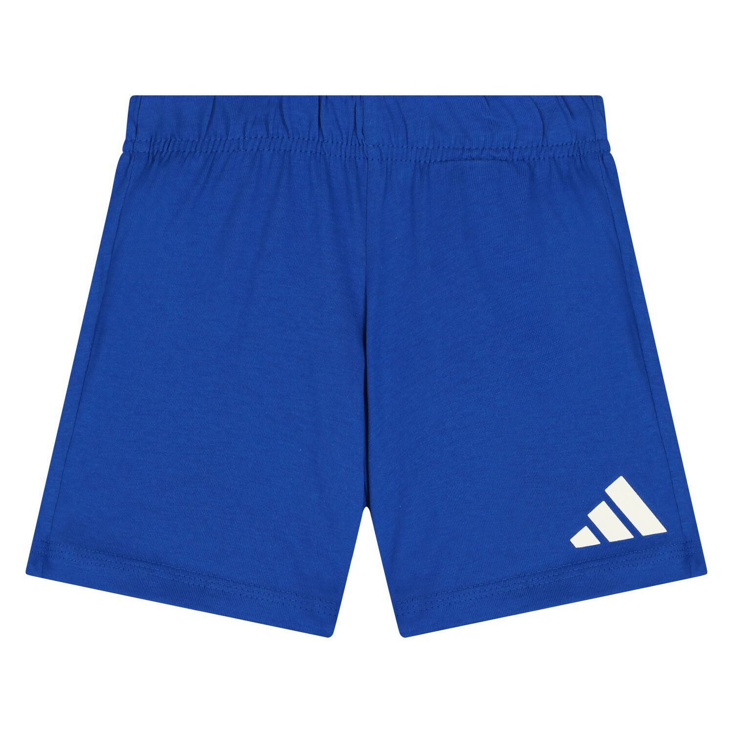Younger Boys Blue Logo Shorts Set, 1, hi-res