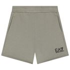 Boys Green Logo Shorts Set, 4, hi-res